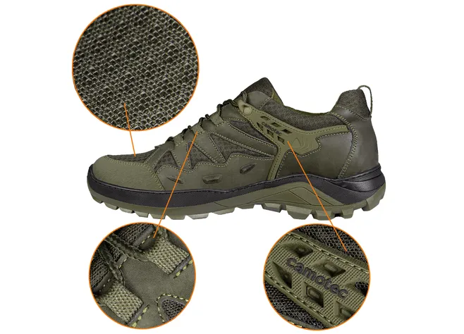 Кросівки Camotec Striker олива Фото 2